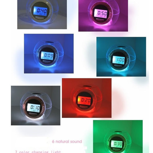 Colorful Natural Sound Alarm Clock