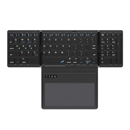Leather Touch Bluetooth Folding Keyboard B055
