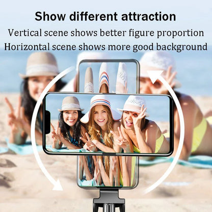 Xt02 Bluetooth Selfie Stick Remote Control High-End Tripod Mobile